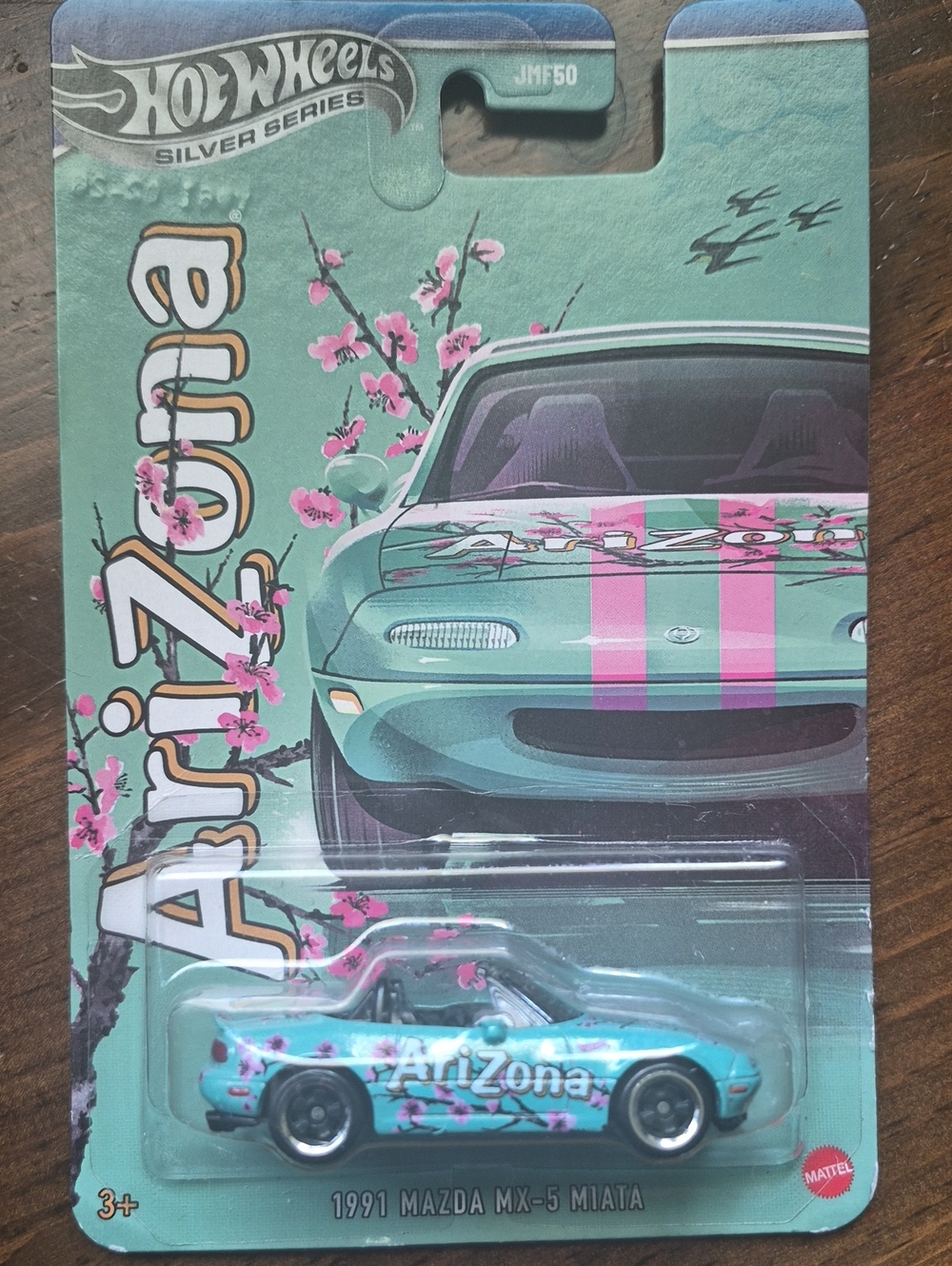 Hot Wheels Silver Series 1991 Mazda MX-5 Miata - Arizona Teal